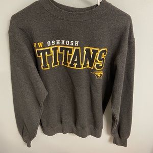 UW Oshkosh Titans Grey Sweater